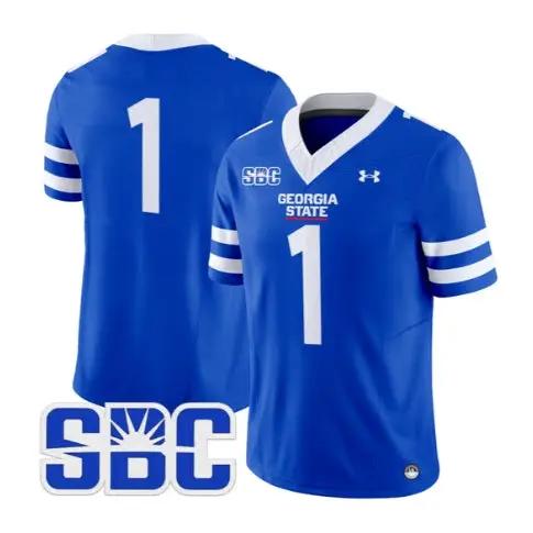Team Jersey #1 Georgia State Panthers 2026 Limited All Stitched