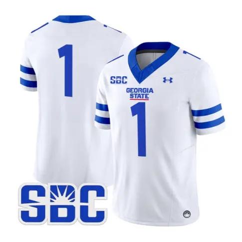 Team Jersey #1 Georgia State Panthers 2026 Limited All Stitched