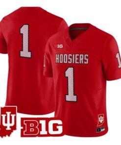 Team Jersey #1 Indiana Hoosiers 90s Throwback 2026 Vapor Limited Stitched