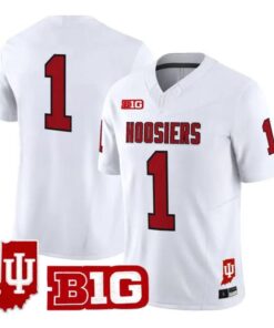Team Jersey #1 Indiana Hoosiers 90s Throwback 2026 Vapor Limited Stitched