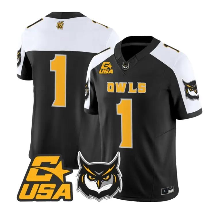 Team Jersey #1 Kennesaw State Owls 2026 Vapor Limited All Stitched - Top Design Fan Team Jersey #1 Kennesaw State Owls 2026 Vapor Limited All Stitched