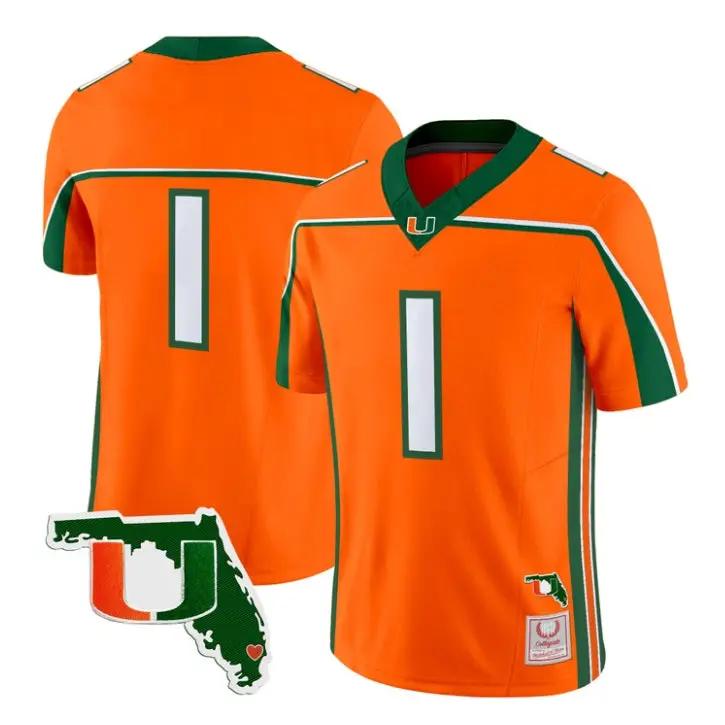 team-jersey-1-miami-hurricanes-throwback-2026-florida-patch-stitched-01 - Top Design Fan Team Jersey #1 Miami Hurricanes Throwback 2026 Florida Patch Stitched