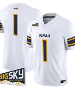 team-jersey-1-northern-arizona-lumberjacks-2026-vapor-stitched-02 - Top Design Fan Team Jersey #1 Northern Arizona Lumberjacks 2026 Vapor Stitched