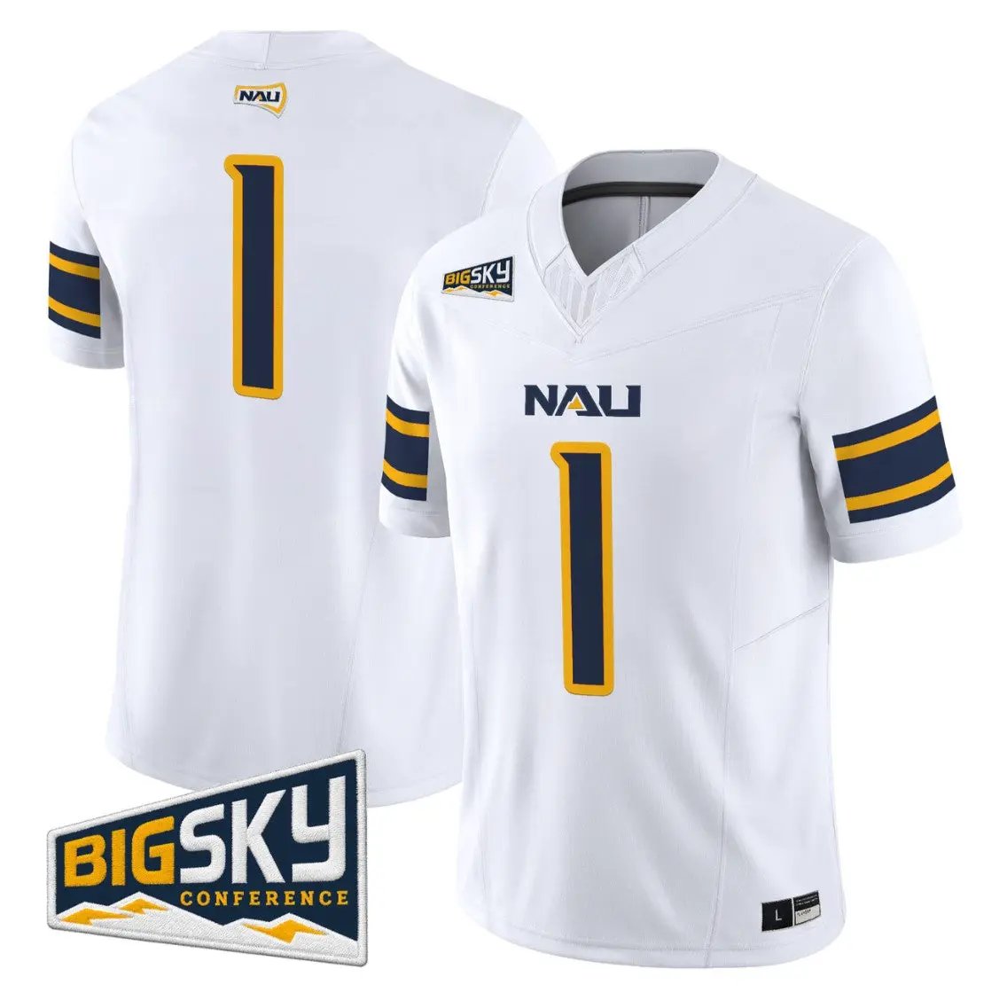 team-jersey-1-northern-arizona-lumberjacks-2026-vapor-stitched-02 - Top Design Fan Team Jersey #1 Northern Arizona Lumberjacks 2026 Vapor Stitched