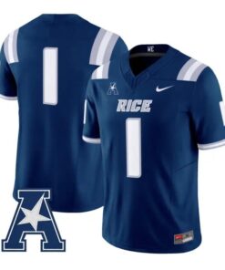 Team Jersey #1 Rice Owls 2026 Vapor Limited All Stitched
