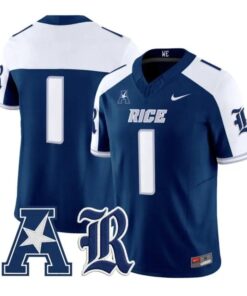 Team Jersey #1 Rice Owls 2026 Vapor Limited All Stitched