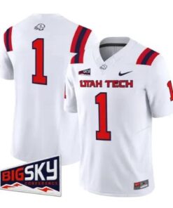 Team Jersey #1 Utah Tech Trailblazers 2026 Limited Stitched