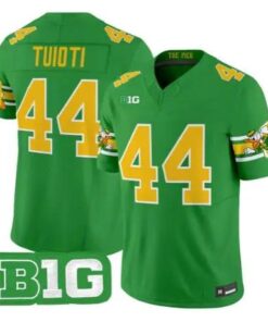 Teitum Tuioti Jersey #44 Oregon Ducks Mighty Oregon 2026 Stitched Green