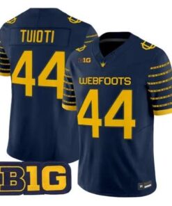 Teitum Tuioti Jersey #44 Oregon Ducks 1916 Throwback Stitched