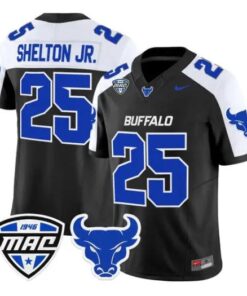 Terrance Shelton Jr Jersey #25 Buffalo Bulls 2026 Stitched