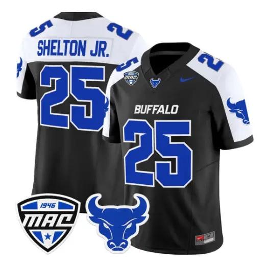 Terrance Shelton Jr Jersey #25 Buffalo Bulls 2026 Stitched