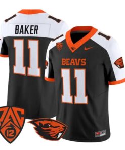 Terry Baker Jersey #11 Oregon State Beavers 2026 Vapor All Stitched
