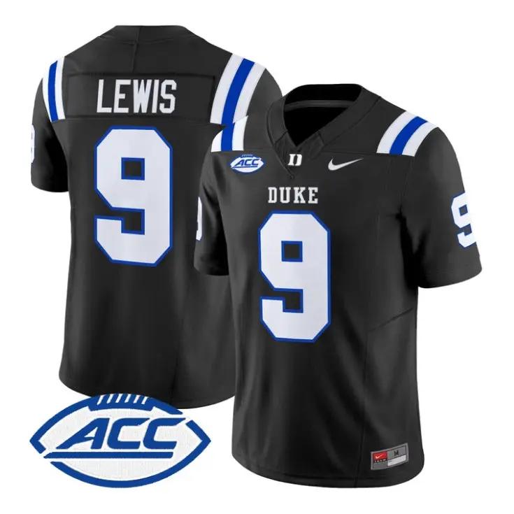 Thad Lewis Jersey #9 Duke Blue Devils 2026 Vapor Limited Stitched