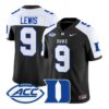 Thad Lewis Jersey #9 Duke Blue Devils 2026 Vapor Limited Stitched - Top Design Fan Thad Lewis Jersey #9 Duke Blue Devils 2026 Vapor Limited Stitched