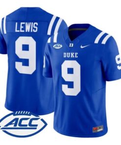 Thad Lewis Jersey #9 Duke Blue Devils 2026 Vapor Limited Stitched