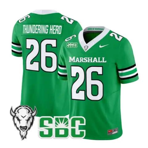 thundering-herd-jersey-26-marshall-thundering-herd-stitched-03 - Top Design Fan Thundering Herd Jersey #26 Marshall Thundering Herd Stitched