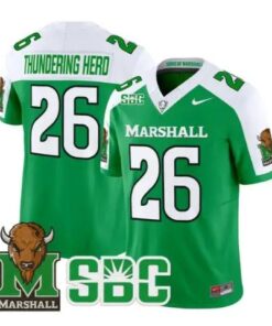 thundering-herd-jersey-26-marshall-thundering-herd-stitched-02 - Top Design Fan Thundering Herd Jersey #26 Marshall Thundering Herd Stitched