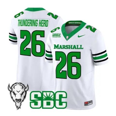 thundering-herd-jersey-26-marshall-thundering-herd-stitched-04 - Top Design Fan Thundering Herd Jersey #26 Marshall Thundering Herd Stitched