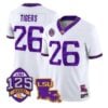 Tigers Jersey #26 LSU Tigers Silent Season of 1918 Louisiana Patch Stitched - Top Design Fan Tigers Jersey #26 LSU Tigers Silent Season of 1918 Louisiana Patch Stitched
