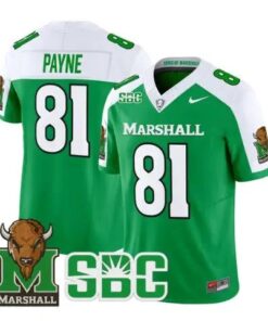toby-payne-jersey-81-marshall-thundering-herd-all-stitched-02 - Top Design Fan Toby Payne Jersey #81 Marshall Thundering Herd All Stitched
