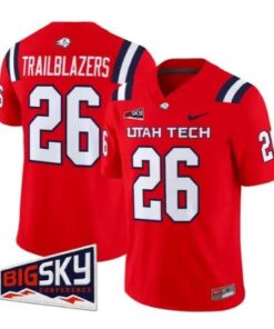Trailblazers Jersey #26 Utah Tech Trailblazers 2026 All Stitched