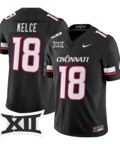 Travis Kelce Jersey #18 Cincinnati Bearcats 2026 Vapor Limited Stitched
