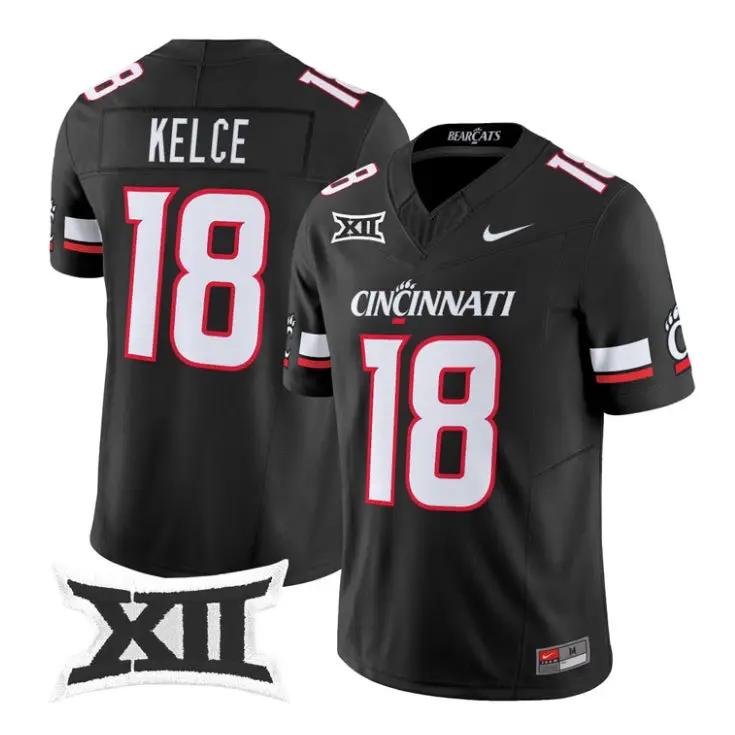 Travis Kelce Jersey #18 Cincinnati Bearcats 2026 Vapor Limited Stitched