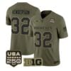 Treveyon Henderson Jersey #32 Ohio State Buckeyes 2026 Vapor All Stitched Olive - Top Design Fan Treveyon Henderson Jersey #32 Ohio State Buckeyes 2026 Vapor All Stitched Olive