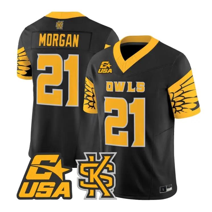 triston-morgan-jersey-21-kennesaw-state-owls-2026-limited-stitched-01 - Top Design Fan Triston Morgan Jersey #21 Kennesaw State Owls 2026 Limited Stitched