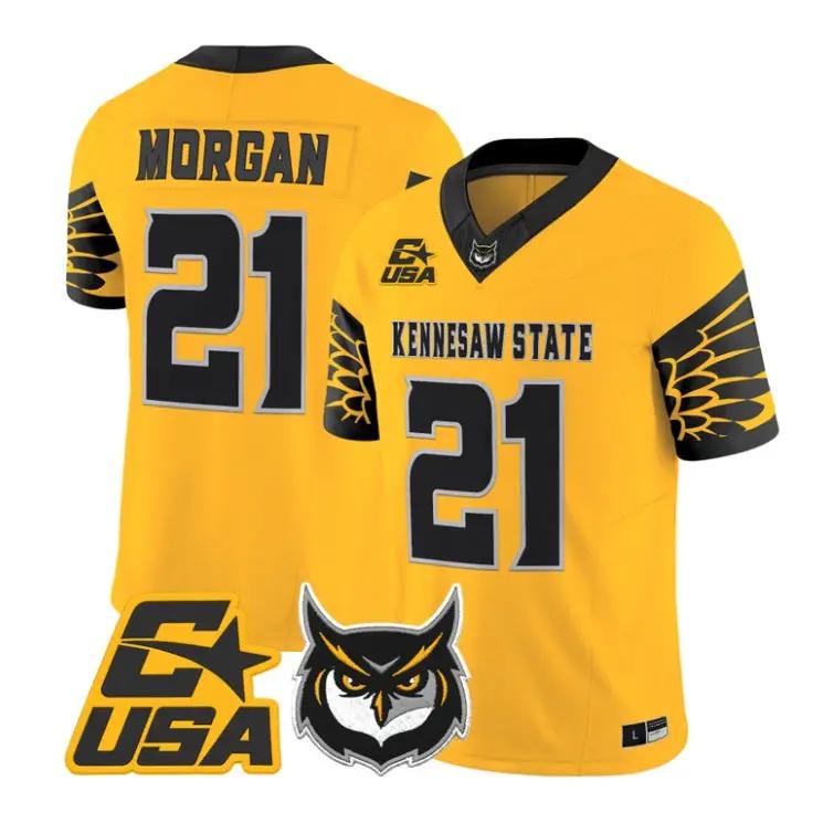 triston-morgan-jersey-21-kennesaw-state-owls-2026-limited-stitched-03 - Top Design Fan Triston Morgan Jersey #21 Kennesaw State Owls 2026 Limited Stitched