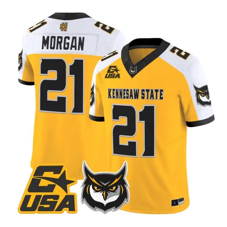 triston-morgan-jersey-21-kennesaw-state-owls-2026-limited-stitched-02 - Top Design Fan Triston Morgan Jersey #21 Kennesaw State Owls 2026 Limited Stitched
