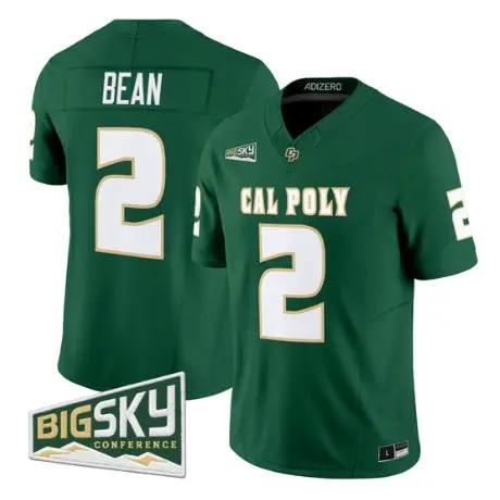 troy-bean-jersey-2-cal-poly-mustangs-2026-vapor-all-stitched-01 - Top Design Fan Troy Bean Jersey #2 Cal Poly Mustangs 2026 Vapor All Stitched