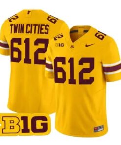 Twin Cities Jersey #612 Minnesota Golden Gophers 2026 Stitched