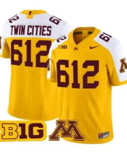 Twin Cities Jersey #612 Minnesota Golden Gophers 2026 Stitched
