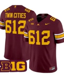 Twin Cities Jersey #612 Minnesota Golden Gophers 2026 Stitched