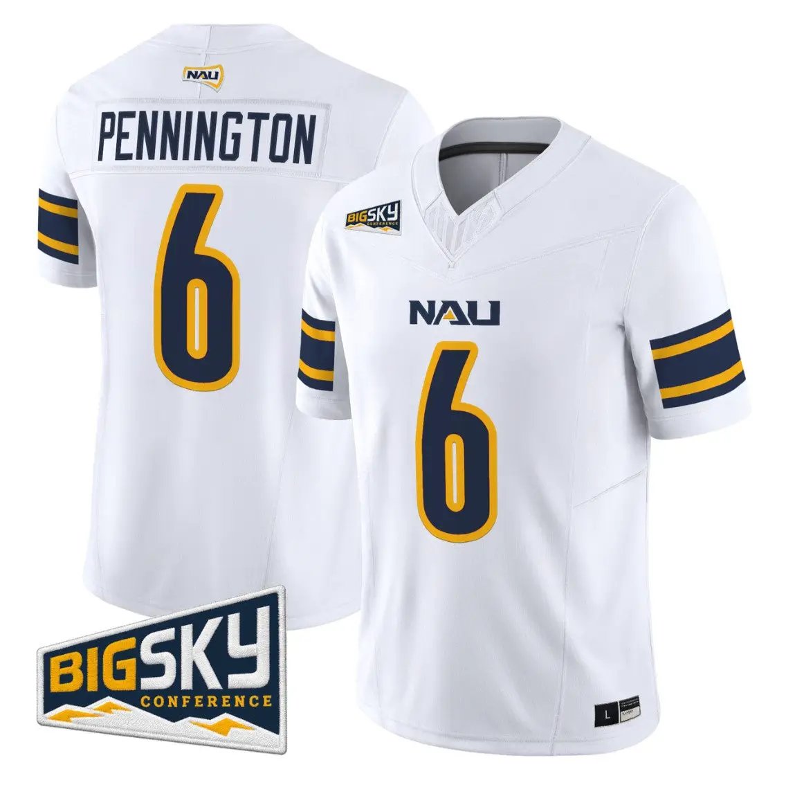 ty-pennington-jersey-6-northern-arizona-lumberjacks-2026-vapor-stitched-02 - Top Design Fan Ty Pennington Jersey #6 Northern Arizona Lumberjacks 2026 Vapor Stitched