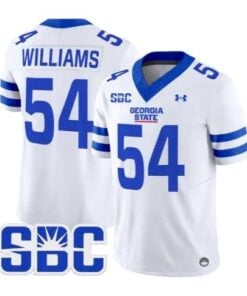 tyhler-williams-jersey-54-georgia-state-panthers-2026-stitched-02 - Top Design Fan Tyhler Williams Jersey #54 Georgia State Panthers 2026 Stitched