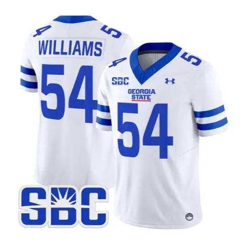 tyhler-williams-jersey-54-georgia-state-panthers-2026-stitched-02 - Top Design Fan Tyhler Williams Jersey #54 Georgia State Panthers 2026 Stitched