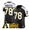 Tyriq Poindexter Jersey #78 App State Mountaineers 2026 All Stitched