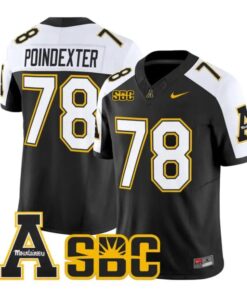 Tyriq Poindexter Jersey #78 App State Mountaineers 2026 All Stitched
