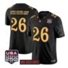 United States Army Jersey #26 Army Black Knights 2026 Vapor Limited All Stitched