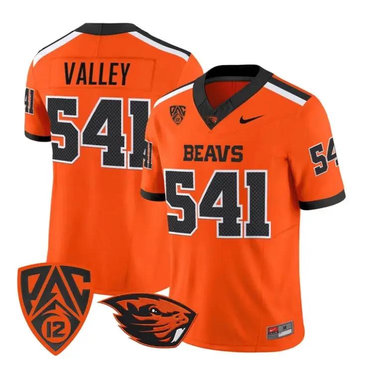 Valley Jersey #541 Oregon State Beavers 2026 Vapor Limited Stitched