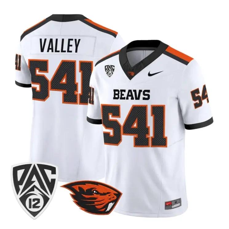 Valley Jersey #541 Oregon State Beavers 2026 Vapor Limited Stitched