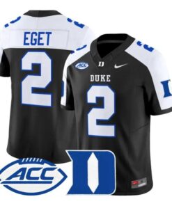 Walker Eget Jersey #2 Duke Blue Devils 2026 Vapor Limited Stitched
