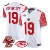 Welles Crowther Jersey #19 Boston College Eagles Red Bandanna Stitched