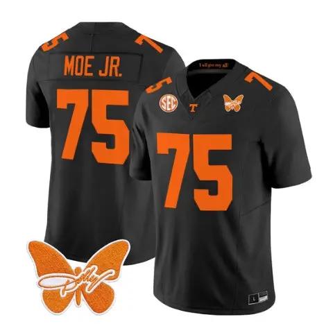 Wendell Moe Jr Jersey #75 Tennessee Volunteers 2026 Stitched - Top Design Fan Wendell Moe Jr Jersey #75 Tennessee Volunteers 2026 Stitched
