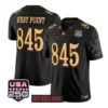 West Point Jersey #845 Army Black Knights 2026 Big Red One USA250 Patch Stitched - Top Design Fan West Point Jersey #845 Army Black Knights 2026 Big Red One USA250 Patch Stitched