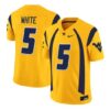 West Virginia Mountaineers Jersey 2026 Throwback Vapor Stitched Gold - Top Design Fan West Virginia Mountaineers Jersey 2026 Throwback Vapor Stitched Gold