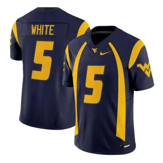 West Virginia Mountaineers Jersey 2026 Throwback Vapor Stitched Navy - Top Design Fan West Virginia Mountaineers Jersey 2026 Throwback Vapor Stitched Navy