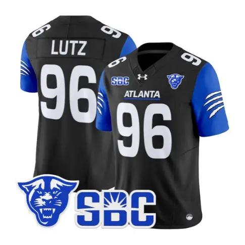 Wil Lutz Jersey #96 Georgia State Panthers 2026 Limited Stitched - Top Design Fan Wil Lutz Jersey #96 Georgia State Panthers 2026 Limited Stitched